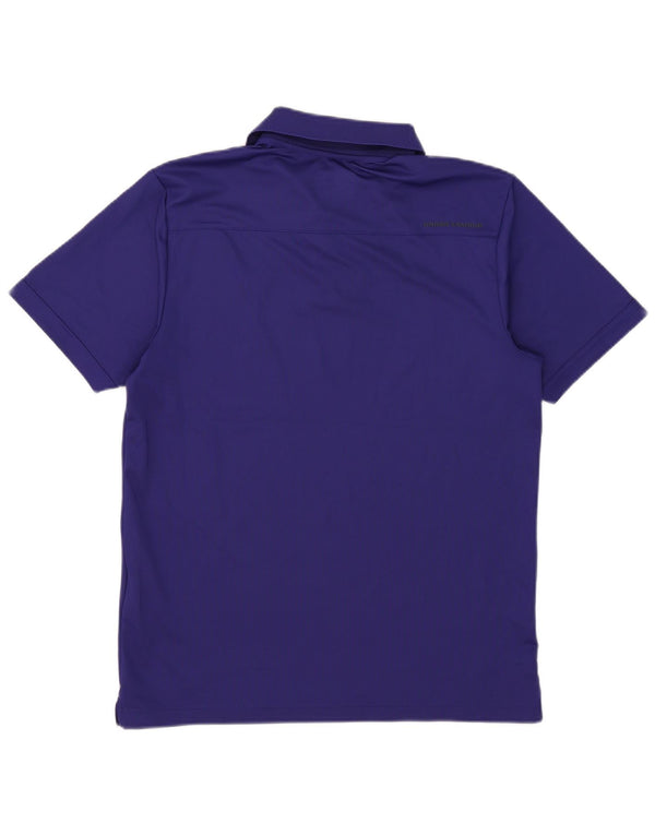 Under Armour Ανδρικό Heat Gear Polo πουκάμισο μεσαίου μπλε πολυεστέρα