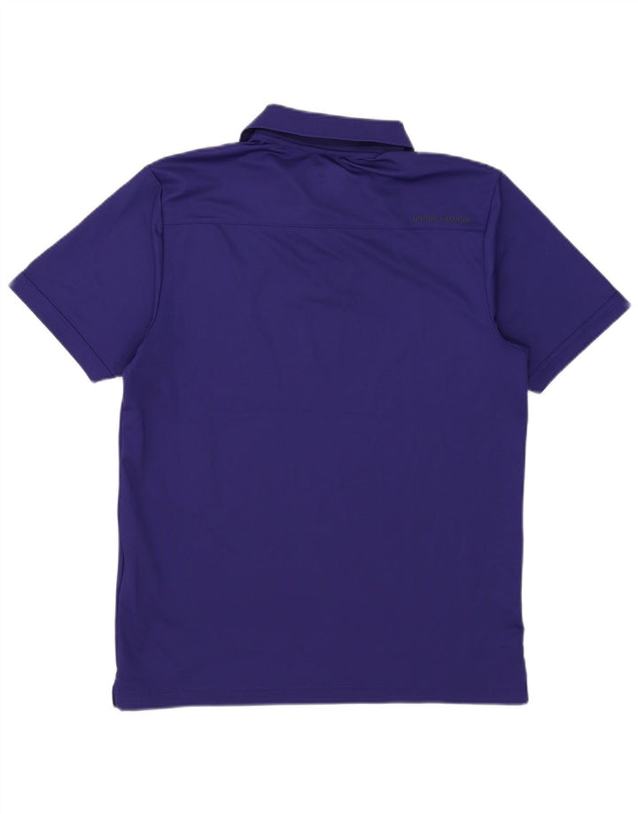 Under Armour Ανδρικό Heat Gear Polo πουκάμισο μεσαίου μπλε πολυεστέρα
