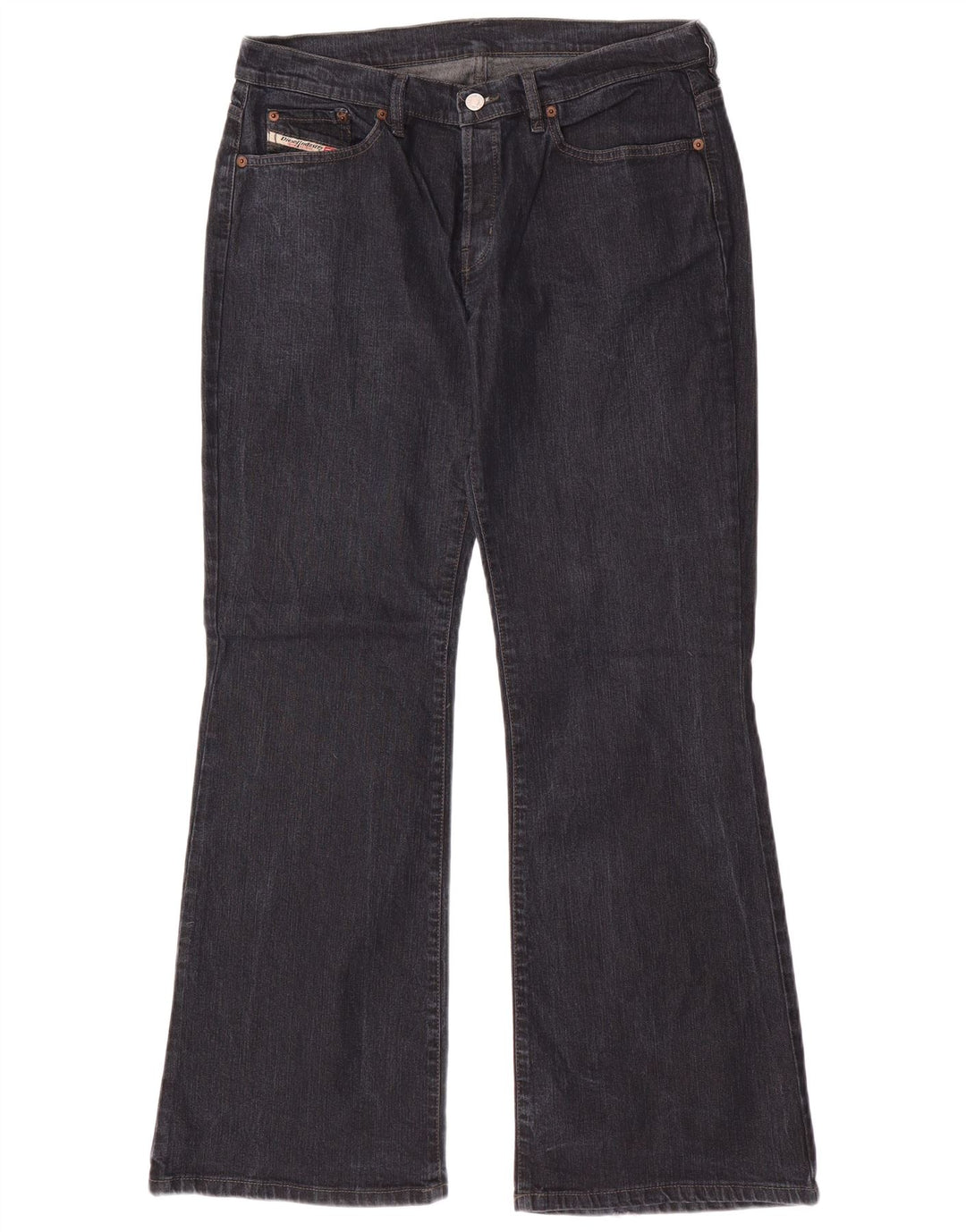 Diesel γυναικείο τζιν με φλάντζα W34 L32 Navy Blue Cotton