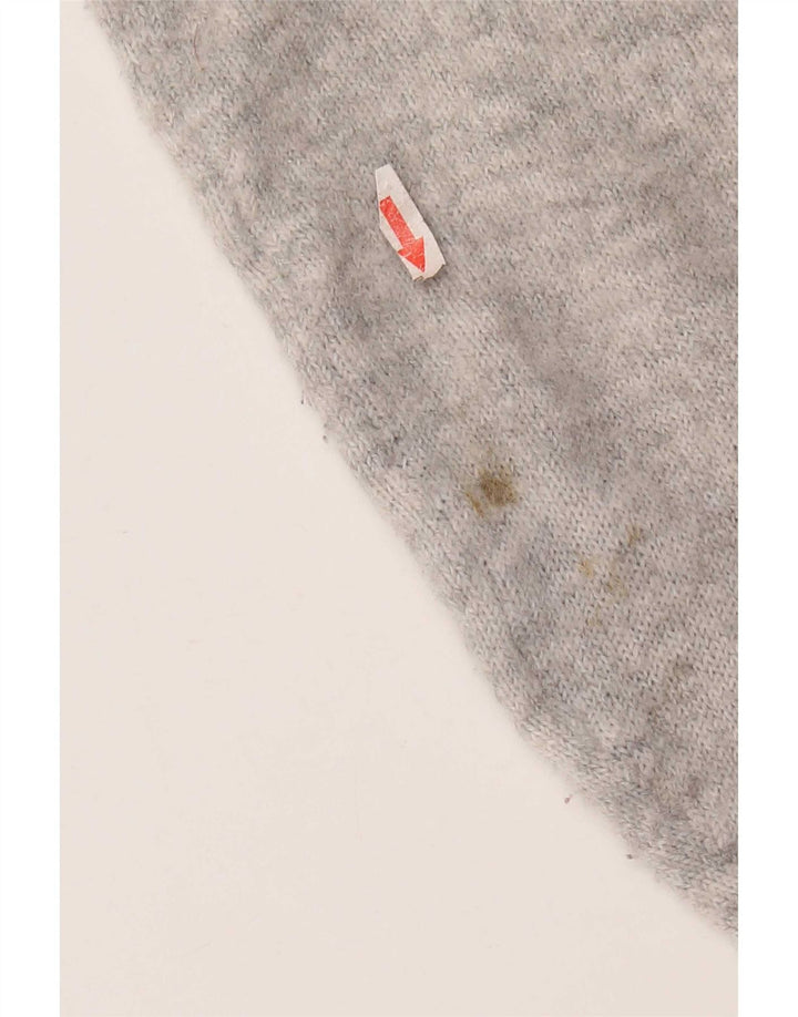Marks & Spencer Γυναικείο πουλόβερ με λαιμόκοψη UK 16 Large Grey