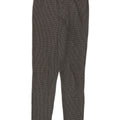 Zara Γυναικεία κολάν Slim Fit UK 14 Large Grey Houndstooth
