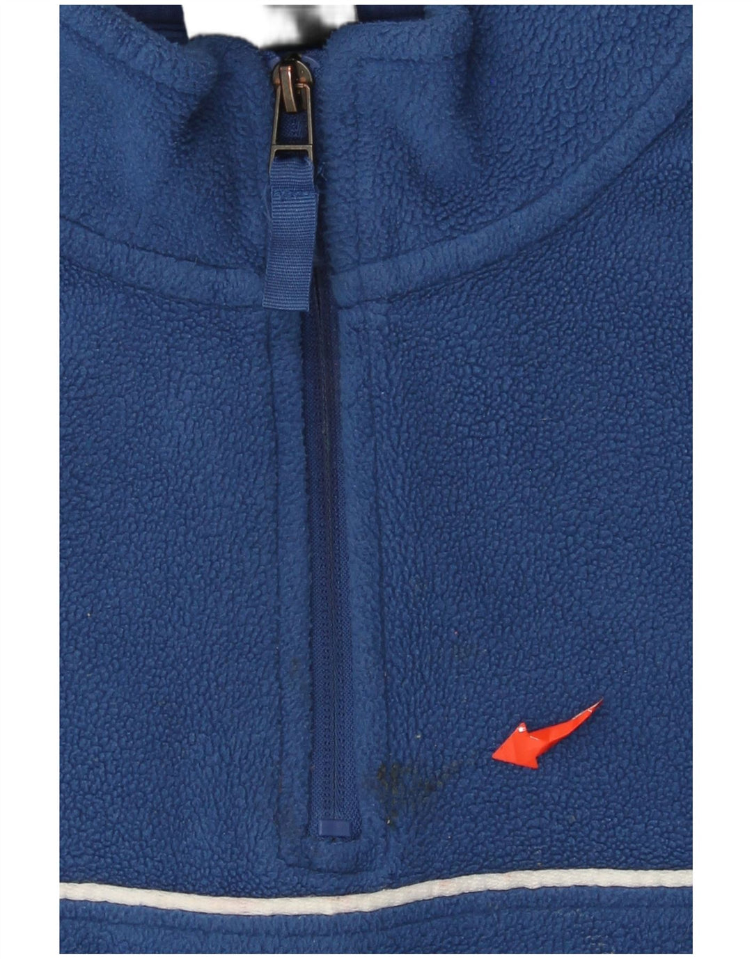 Ανδρικό γραφικό φερμουάρ Umbro Fleece Jumper με μεγάλο μπλε πολυεστέρα