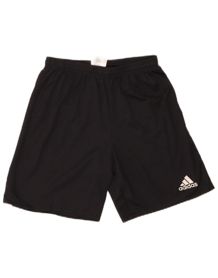 Adidas Boys Climalite σορτς 15-16 ετών μαύρο πολυεστέρα
