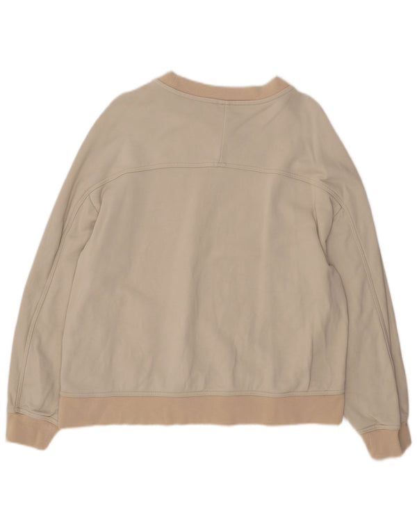 Cos Γυναικεία Φούτερ Jumper UK 14 Medium Beige Polyamide