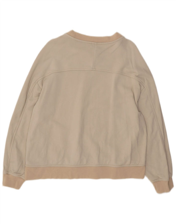Cos Γυναικεία Φούτερ Jumper UK 14 Medium Beige Polyamide