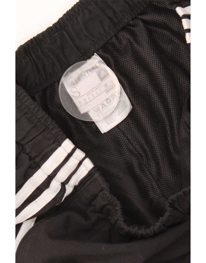Ανδρικό αθλητικό σορτς Adidas Climalite από μικρό μαύρο πολυεστέρα