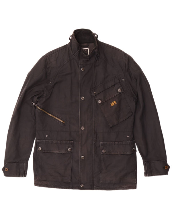 Ανδρικό Utility Jacket G-Star UK 42 XL Μαύρο βαμβακερό