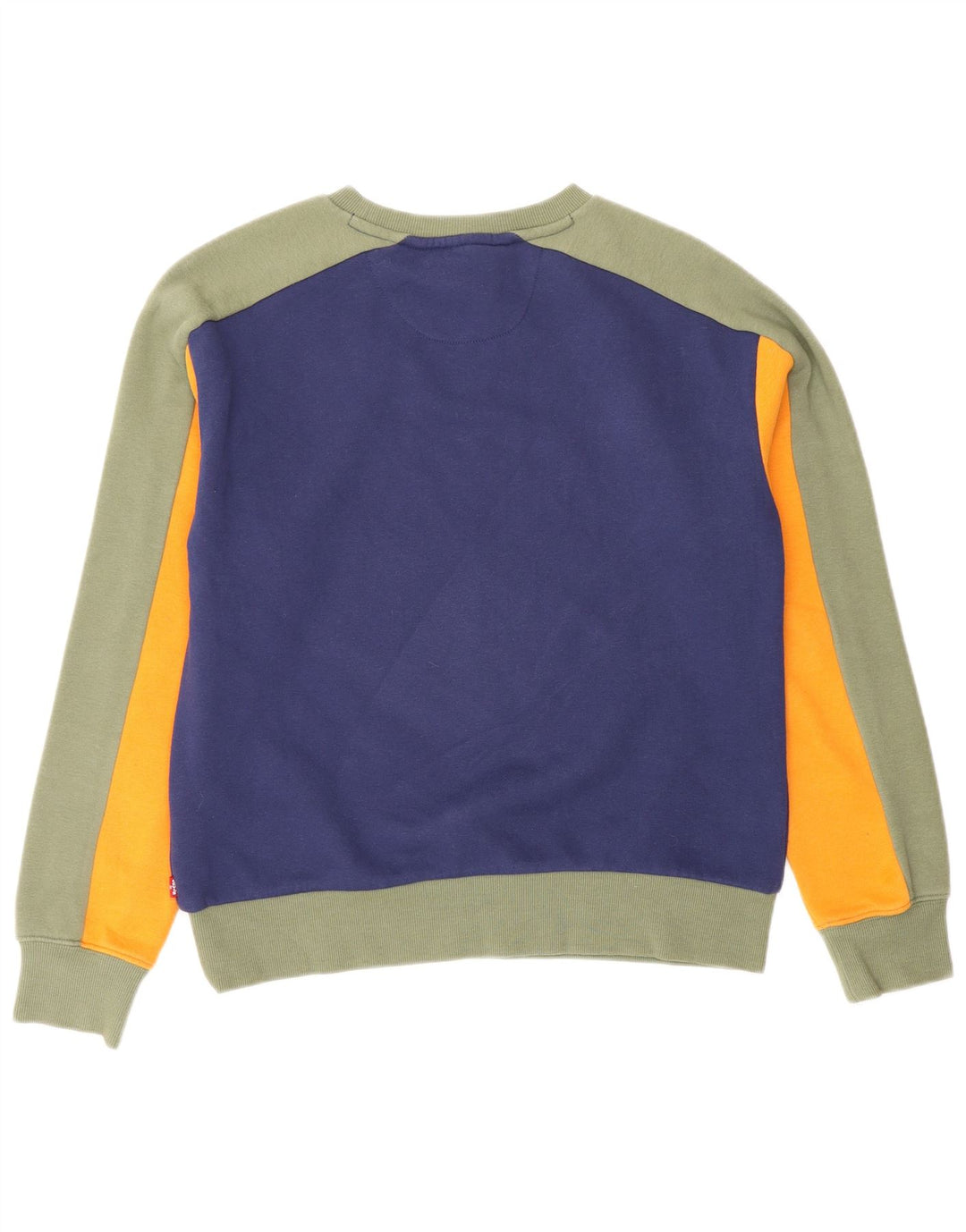 Φούτερ Levi's Boys Jumper 13-14 ετών Navy Blue Colorblock Βαμβακερό