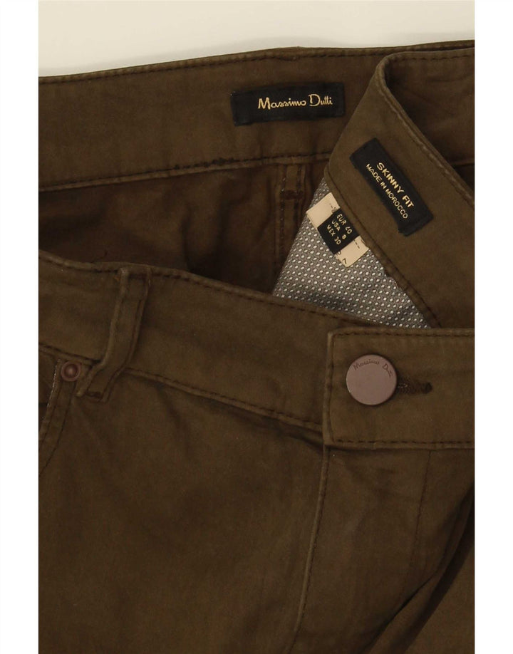 Massimo Dutti Γυναικεία Skinny Jeans EU 40 Medium W30 L30 Green