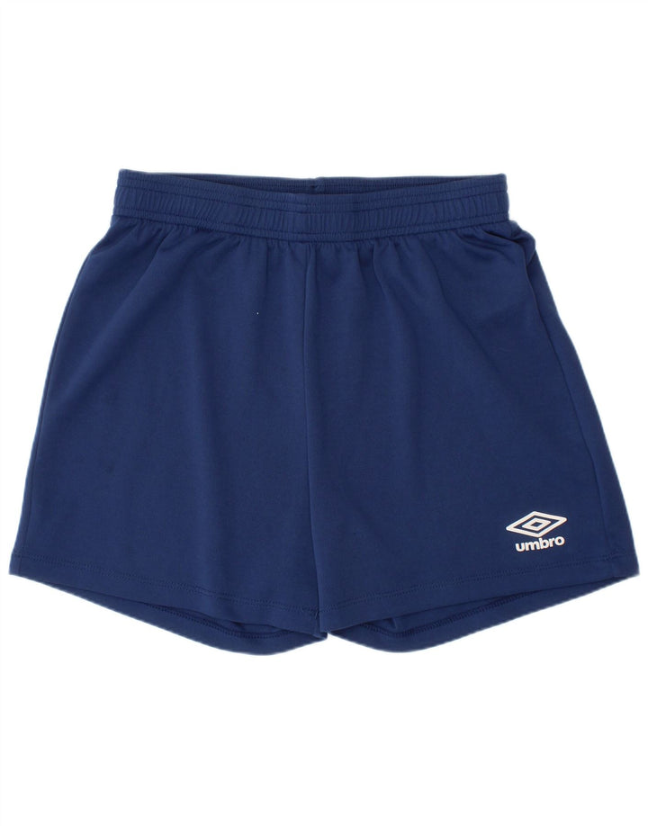 Αθλητικό σορτς Umbro Boys 9-10 ετών Medium Navy Blue Polyester