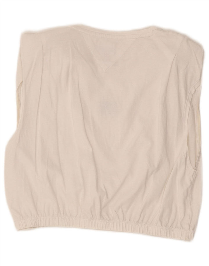 Tommy Hilfiger Γυναικείο Crop Vest Top UK 14 Large White