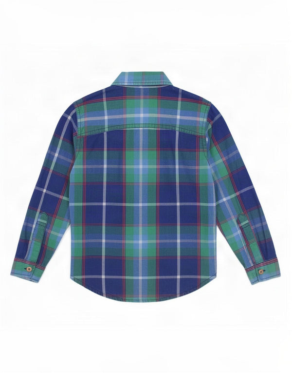 Μπλουζάκι Joules Boys 4-5 Years Blue Check Cotton