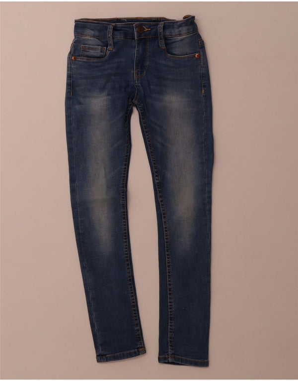 LEVI'S Girls 711 Skinny Jeans 7-8 Years W24 L23 Blue