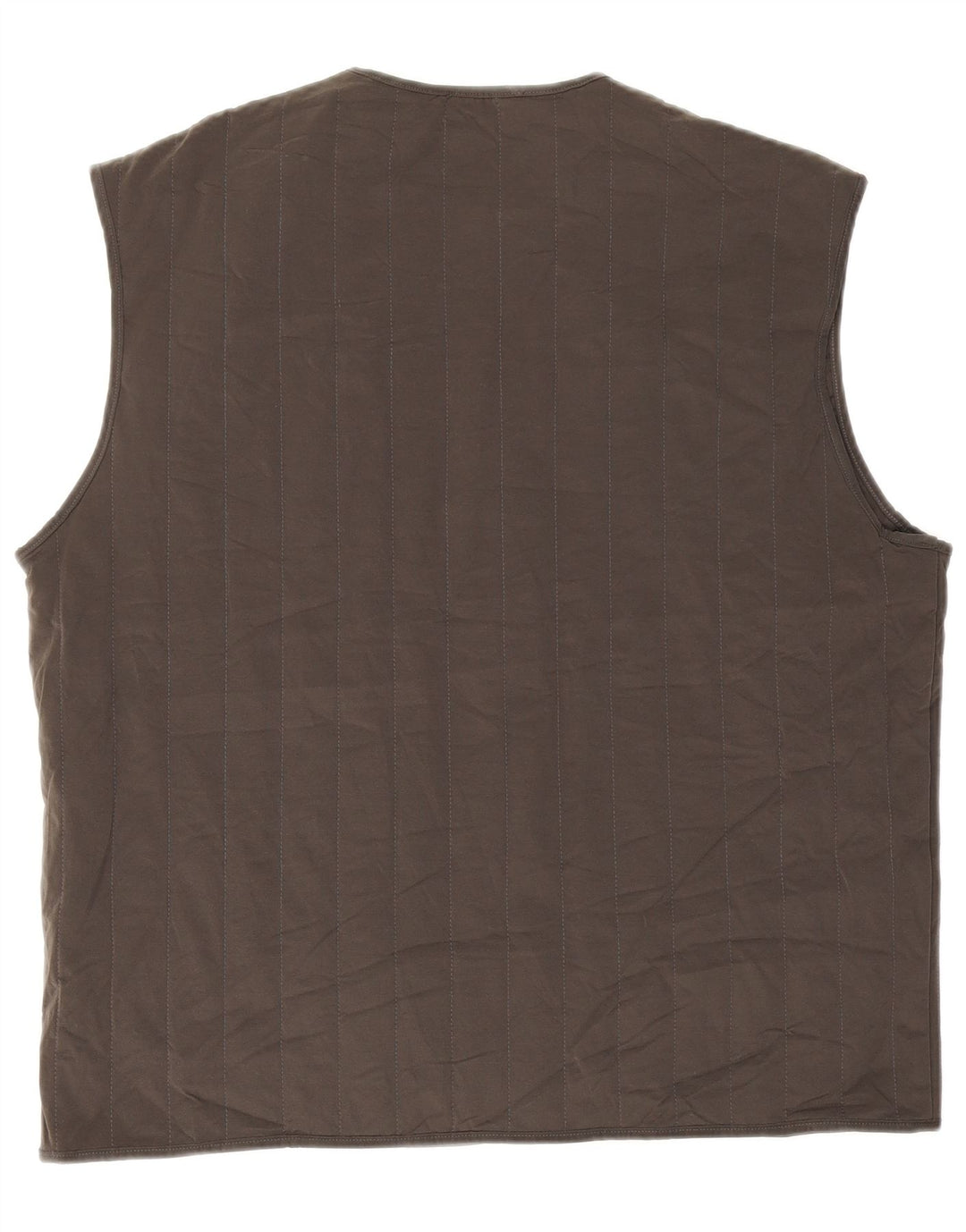Zara Ανδρικό padded Gilet UK 40 Large Grey Polyester
