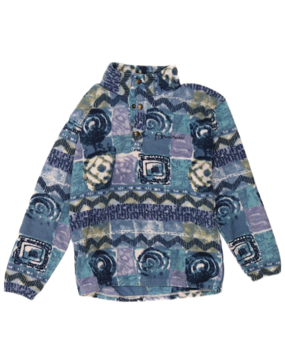 Sergio Tacchini Boys Fleece Jumper 10-11 ετών Πολύχρωμο ρετρό