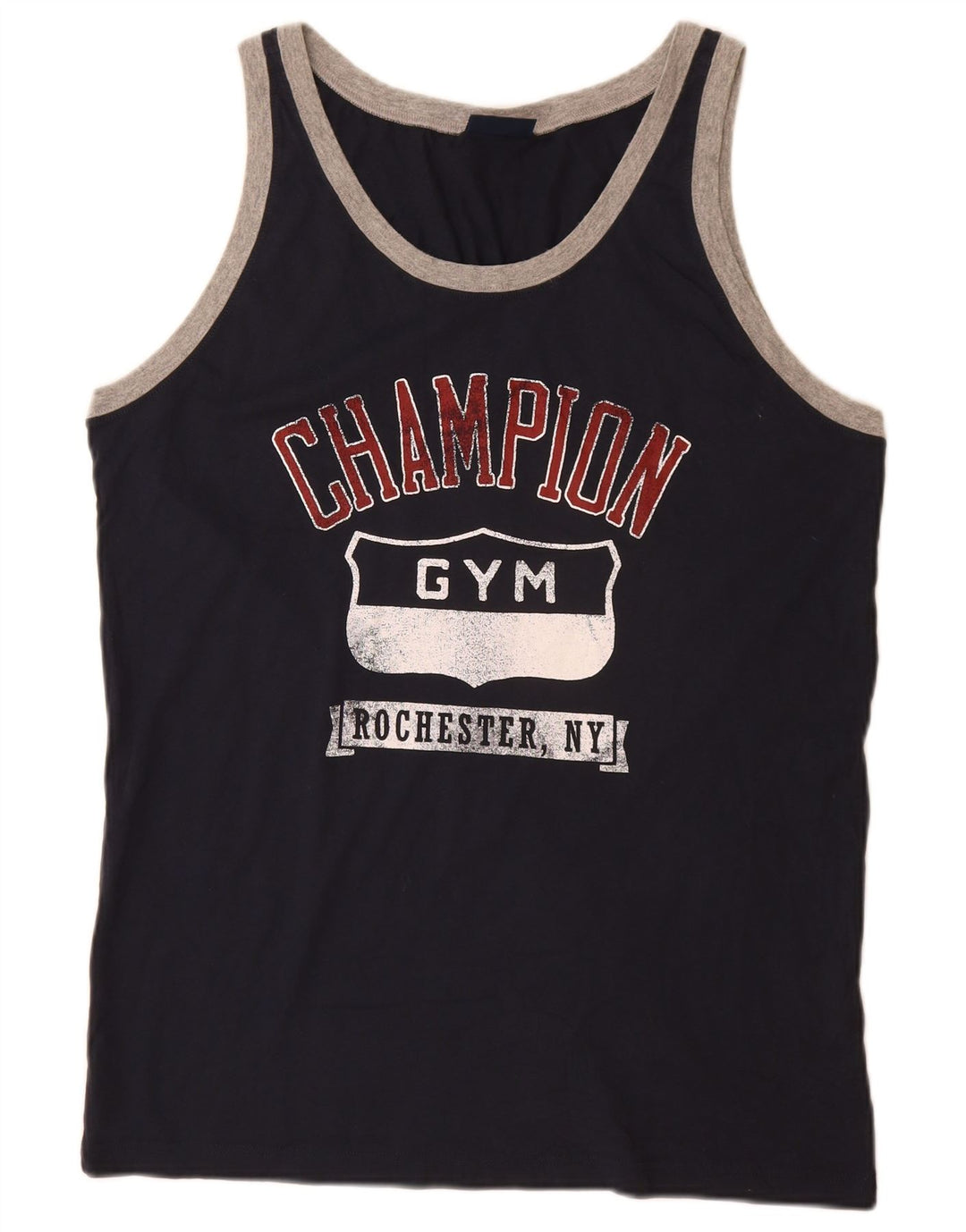 Ανδρικό γραφικό γιλέκο Champion Top XL Navy Blue Cotton