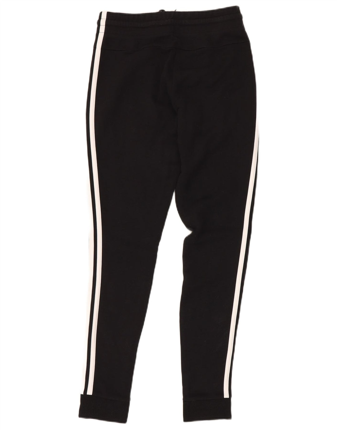 Γυναικεία αθλητική φόρμα ADIDAS Παντελόνι Joggers UK 4/6 XS Μαύρο βαμβακερό