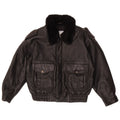 Magil Girls Leather Jacket 3-4 Years Μαύρο