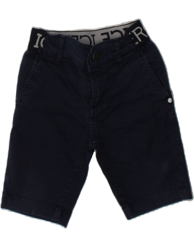 ICEBERG Baby Boys Chino Shorts 18-24 Months W16  Navy Blue Cotton Vintage Iceberg and Second-Hand Iceberg from Messina Hembry 