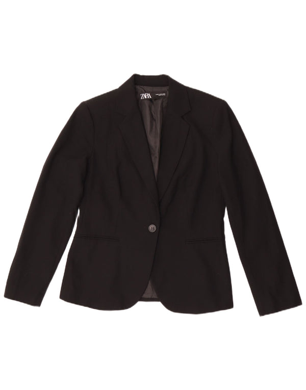 Zara Γυναικείο Μπουφάν μπλέιζερ EU 38 Small Black