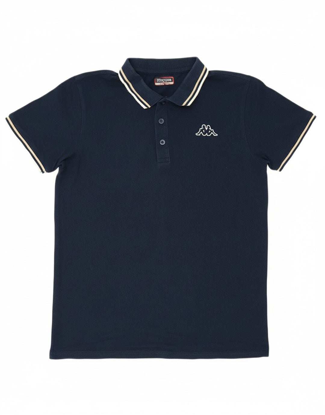 KAPPA Mens Polo Shirt Large Navy Blue
