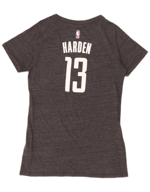 Γυναικείο γραφικό μπλουζάκι Adidas Houston Rockets Top UK 18 XL Grey Polyester