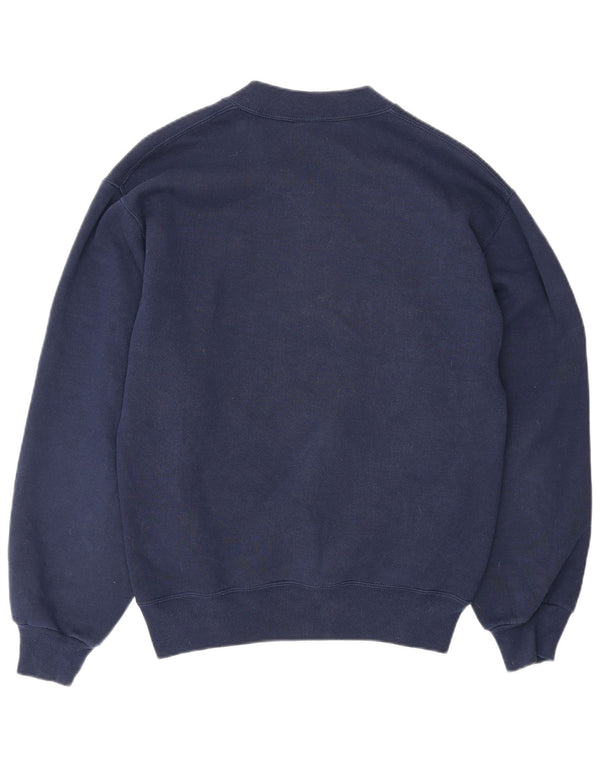 Russell Athletic Boys Φούτερ Jumper 13-14 ετών Μεγάλο Navy Blue βαμβακερό