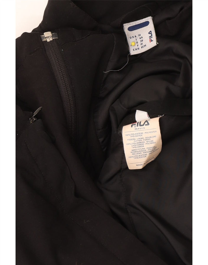 Fila Γυναικείο Μπουφάν Windbreaker UK 14 Medium Black Polyester