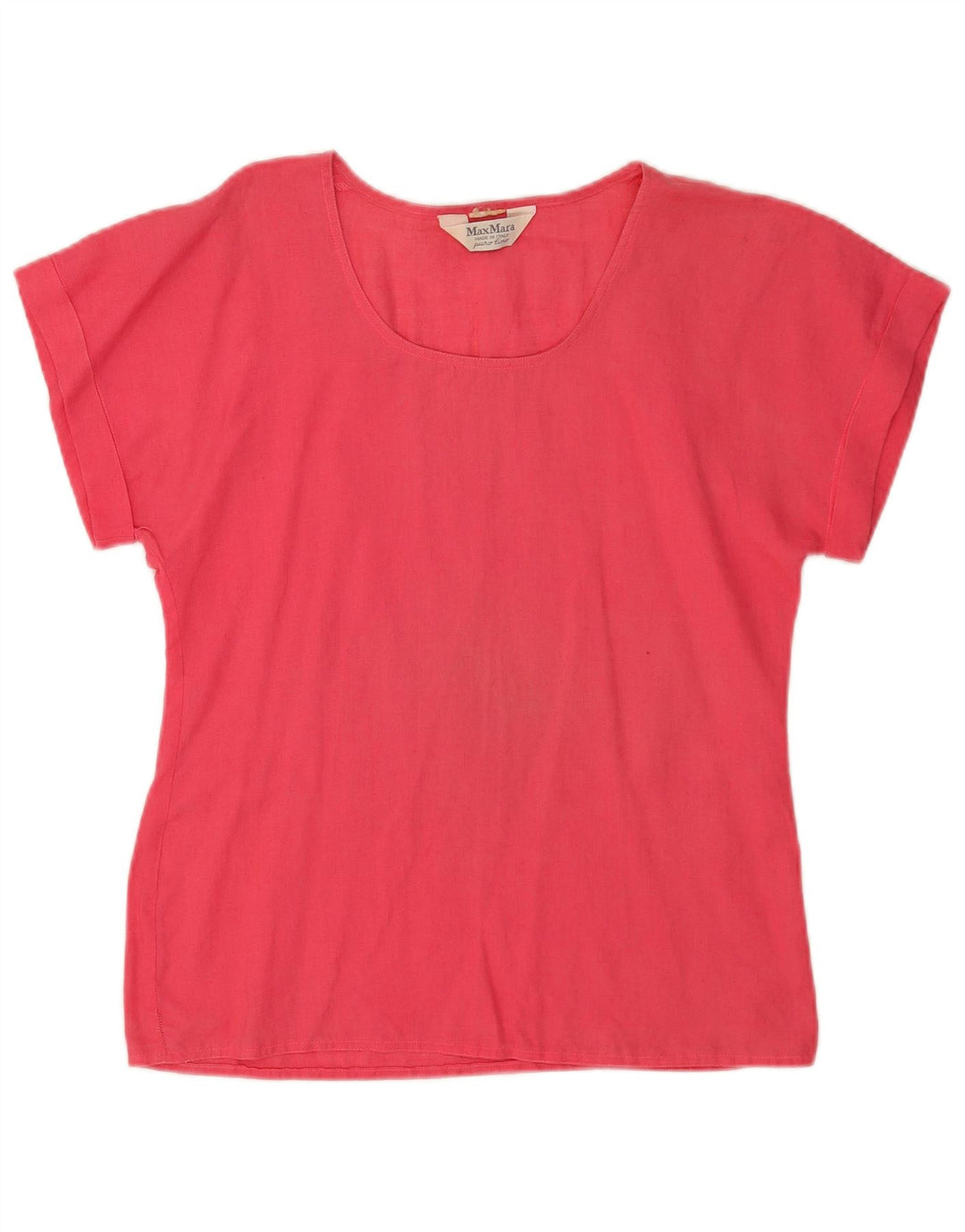 Max Mara Γυναικεία Μπλούζα Τοπ UK 12 Medium Pink