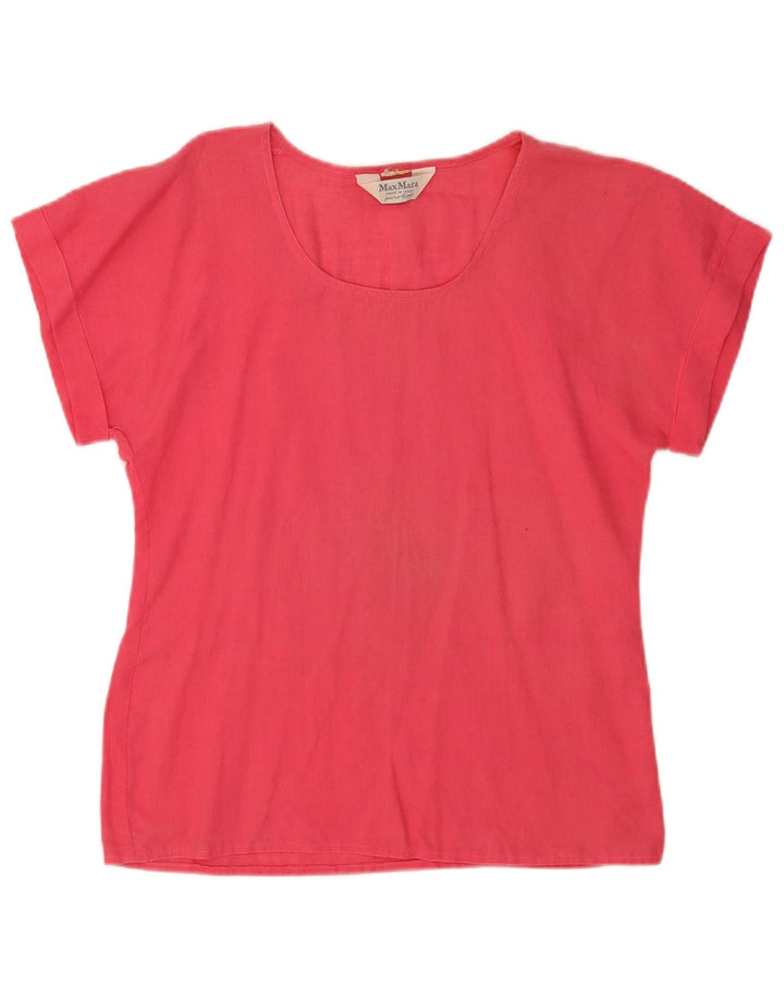Max Mara Γυναικεία Μπλούζα Τοπ UK 12 Medium Pink