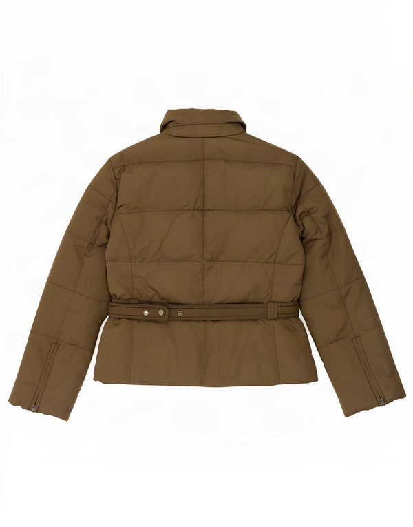 Zara Γυναικείο μπουφάν UK 18 XL Khaki Nylon