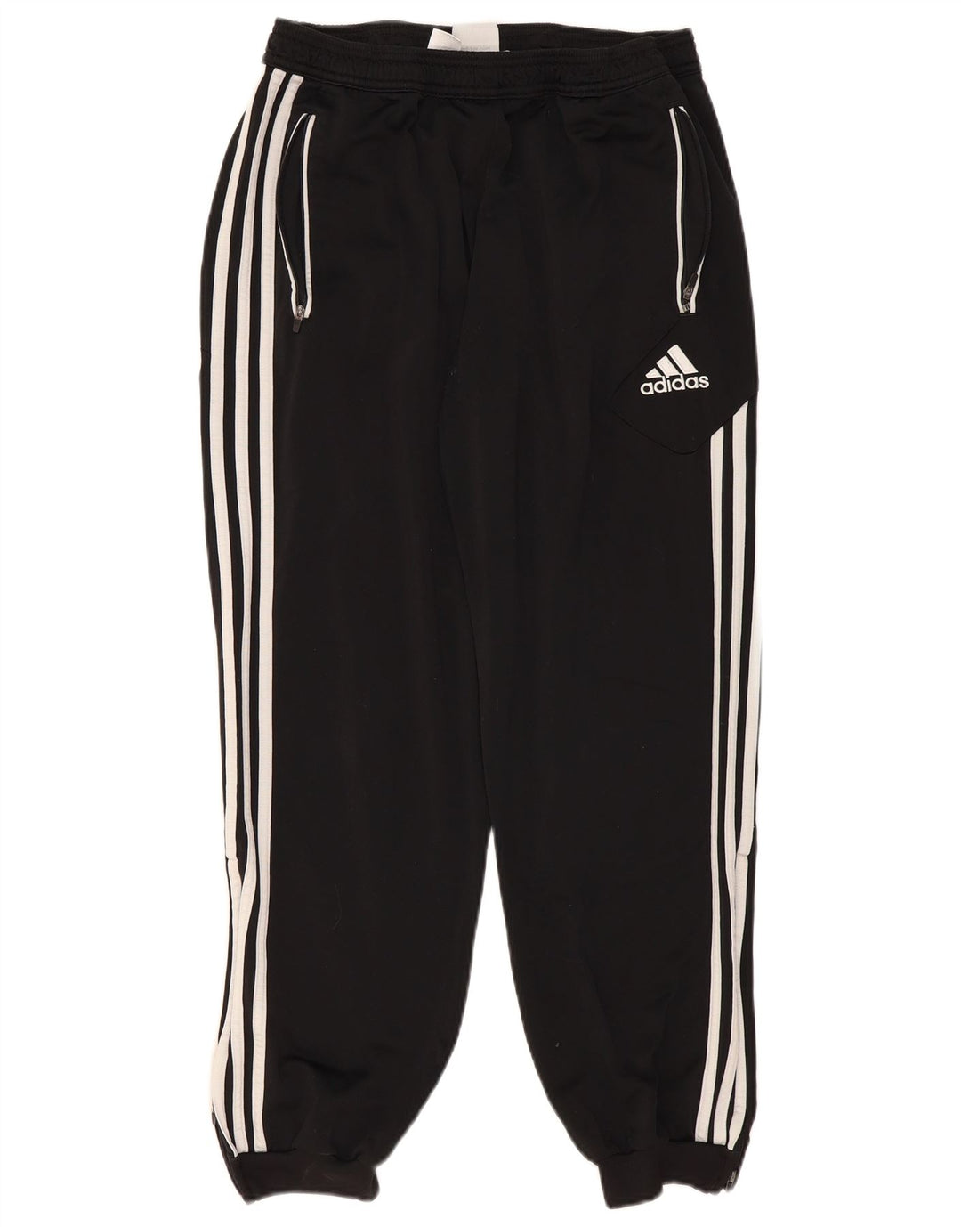 Ανδρική φόρμα Adidas Παντελόνι Joggers UK 40/42 Μεσαίο μαύρο πολυεστέρα