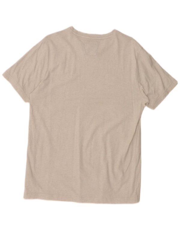 CREW CLOTHING Ανδρικό T-Shirt Top Large White Flecked