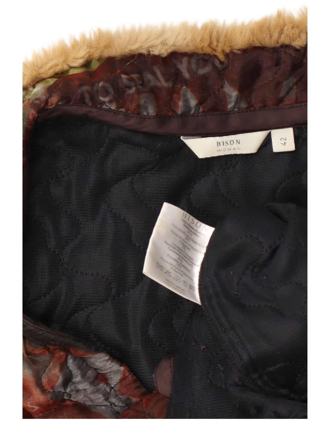 Vintage Γυναικείο τζάκετ με 3 κουμπιά γραφικά IT 42 Medium Πολύχρωμο