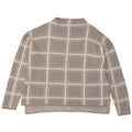 Marks & Spencer Γυναικείο πουλόβερ με λαιμόκοψη UK 16 Large Grey Check