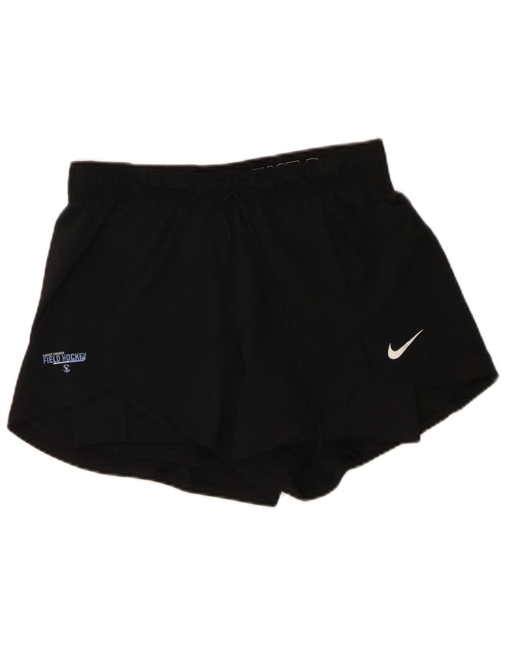 Γυναικείο αθλητικό σορτς Nike UK 14 μεσαίο μαύρο πολυεστέρα