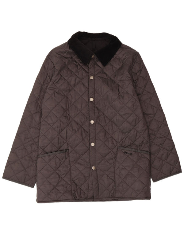 Ανδρικό καπιτονέ μπουφάν Barbour Loose Fit UK 36 Small Black Polyamide