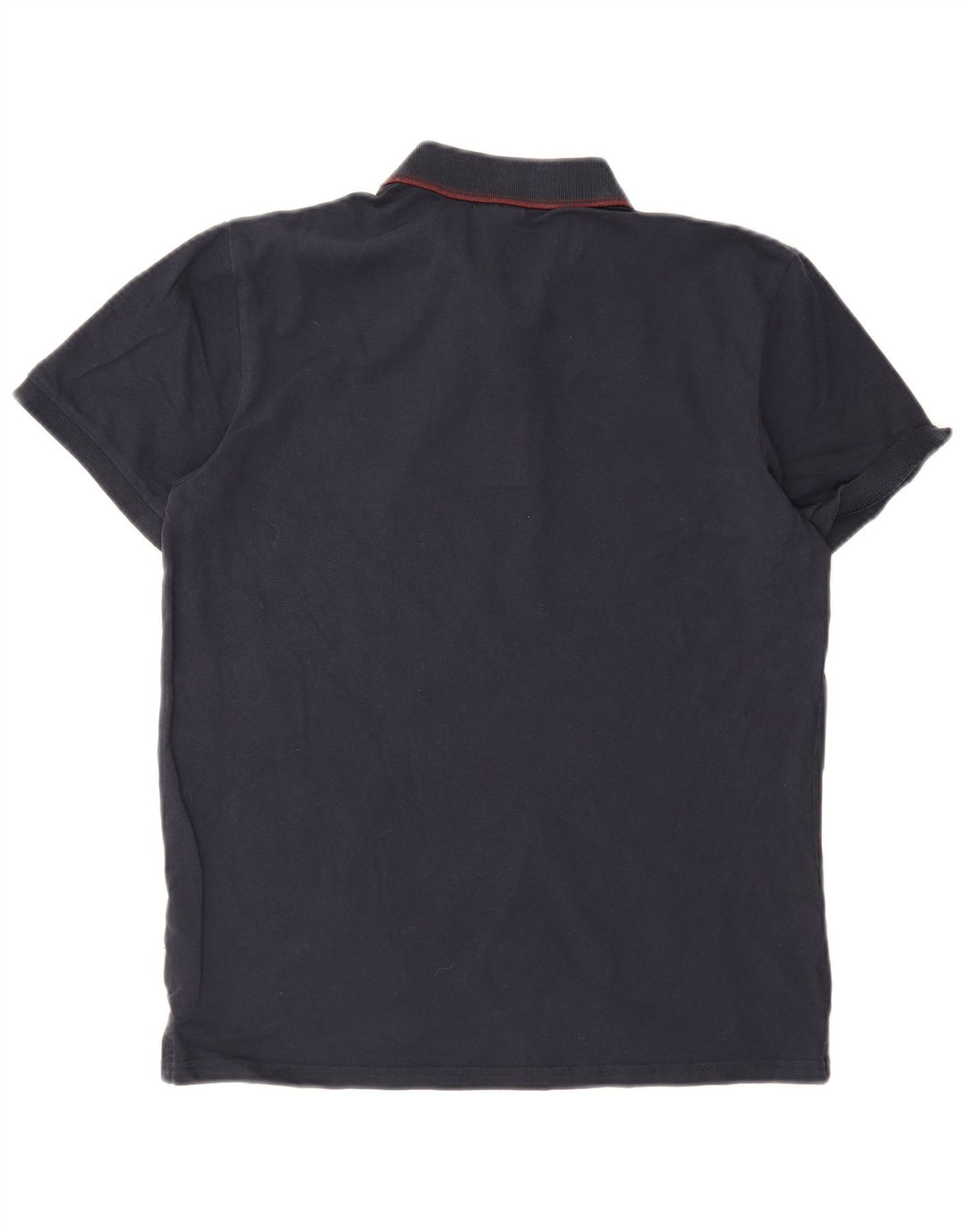 Ανδρικό πουκάμισο πόλο JACK & JONES, Βαμβακερό, μεσαίο ναυτικό