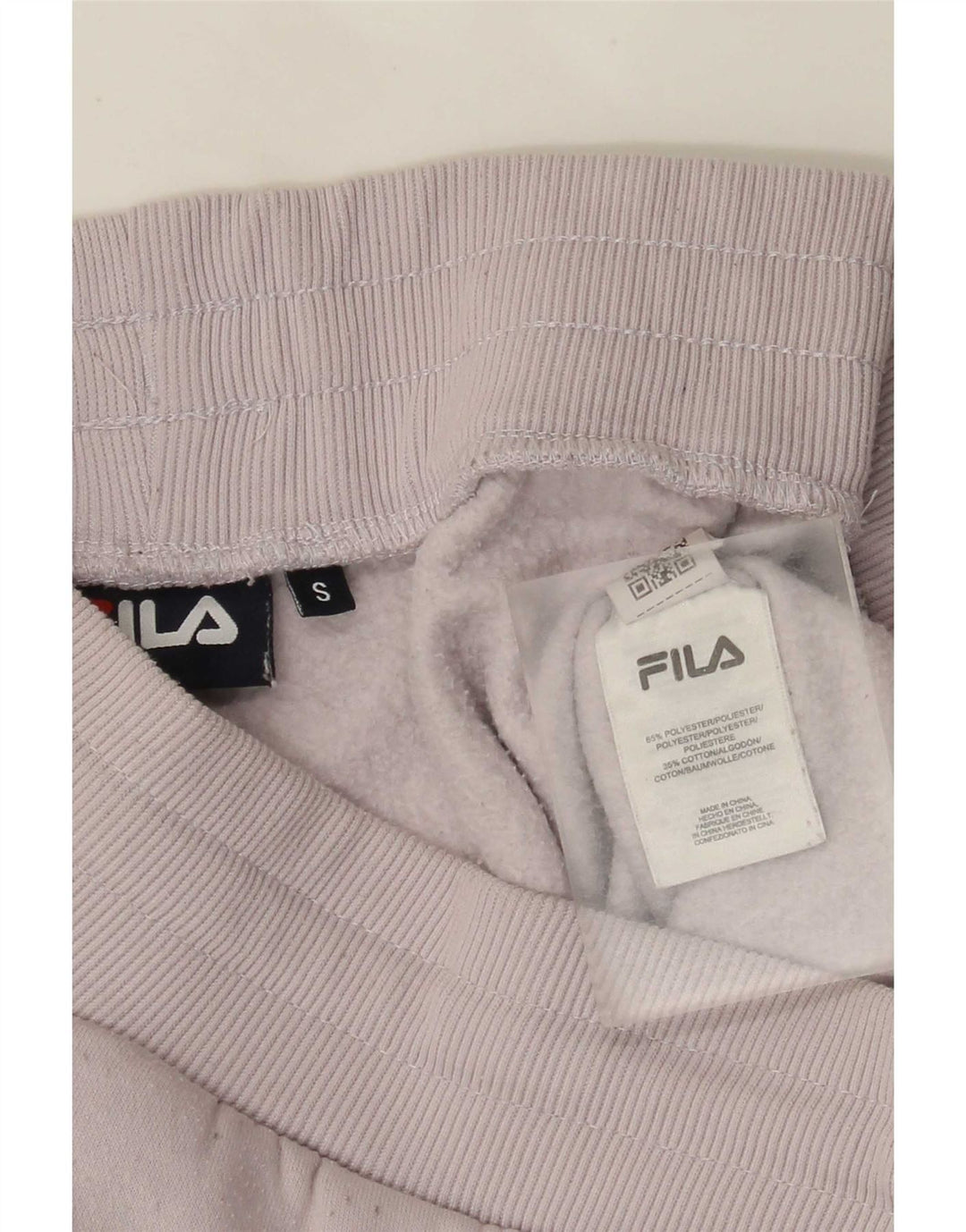 Fila Γυναικεία αθλητική φόρμα Παντελόνι Joggers UK 10 Small White Polyester