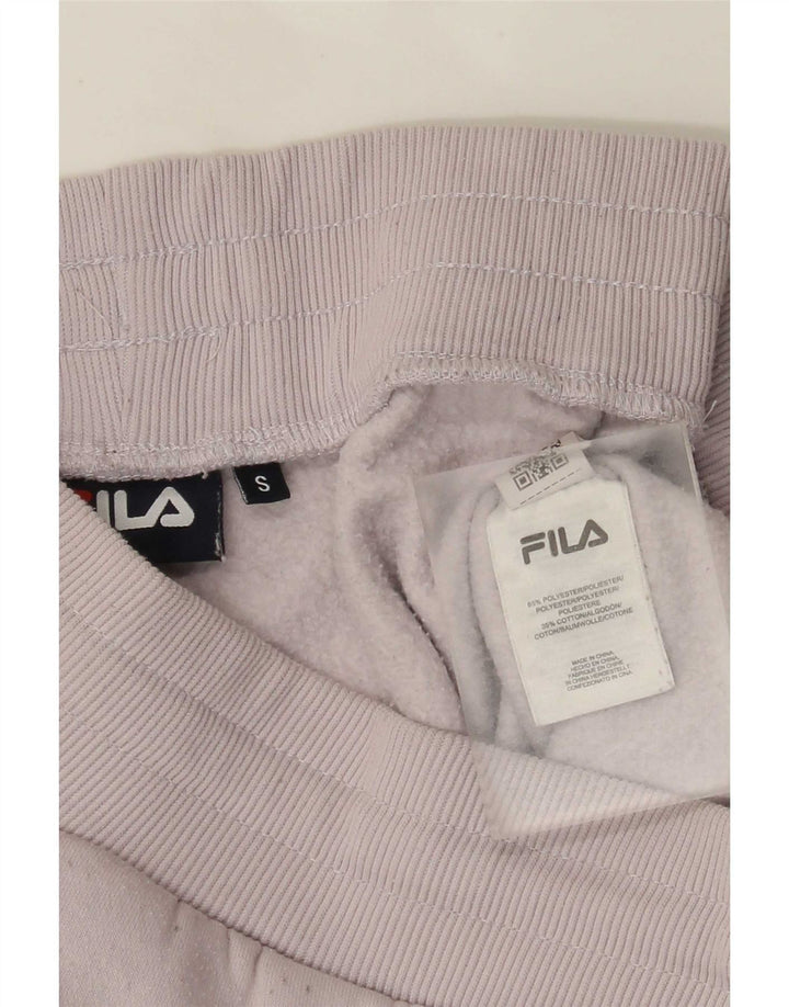 Fila Γυναικεία αθλητική φόρμα Παντελόνι Joggers UK 10 Small White Polyester