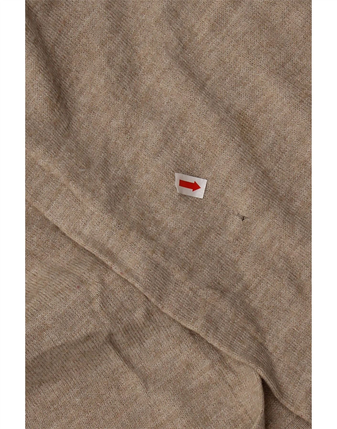 EDDIE BAUER Γυναικείο ανοιχτό πουλόβερ ζακέτα UK 6 XS Μπεζ ακρυλικό