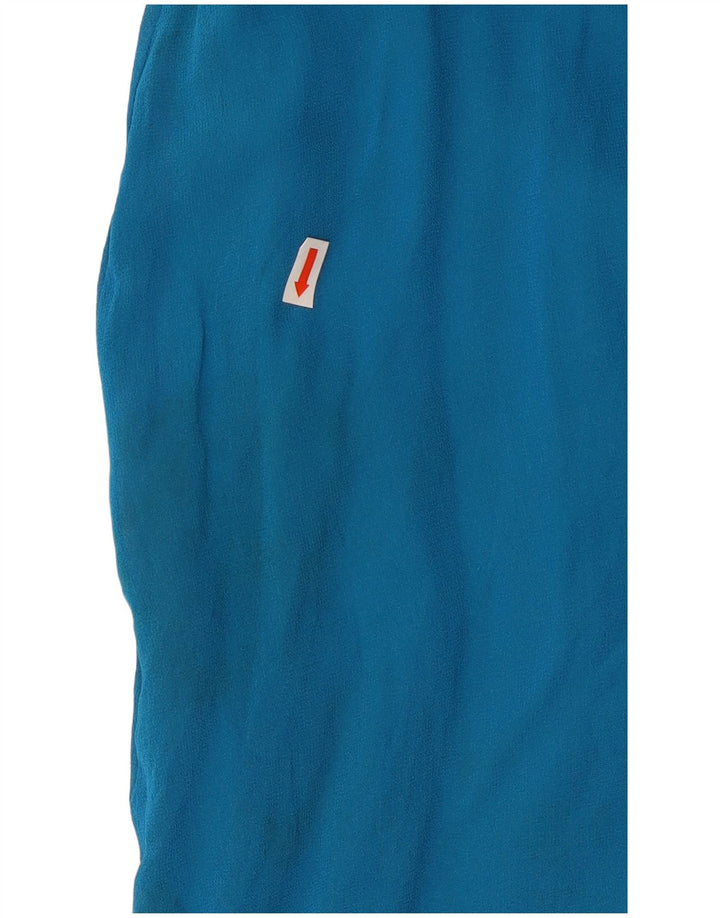 Stefanel Γυναικείο Oversized Off Shoulder φόρεμα A-Line US 8 Medium Blue