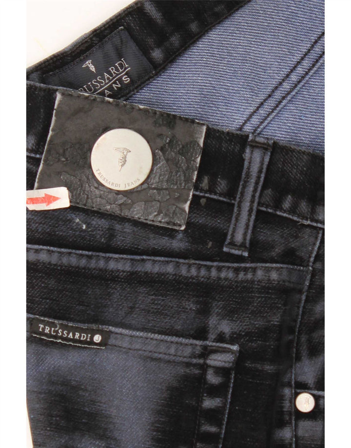 Ανδρικό τζιν Trussardi ίσιο W30 L32 Navy Blue Cotton