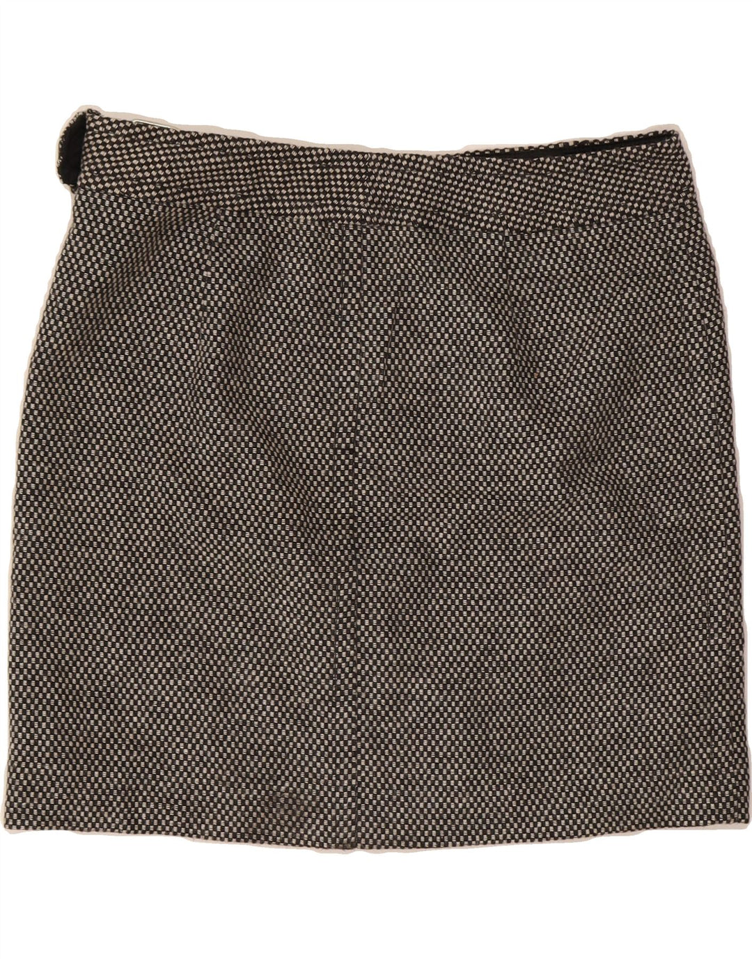 TOMMY HILFIGER Womens Mini Skirt US 8 Medium W32 Black Geometric Cotton Vintage Tommy Hilfiger and Second-Hand Tommy Hilfiger from Messina Hembry 