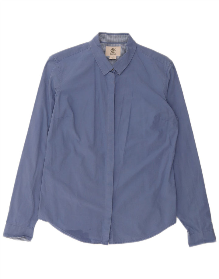 Timberland Γυναικείο Slim Fit Shirt UK 14 Large Blue