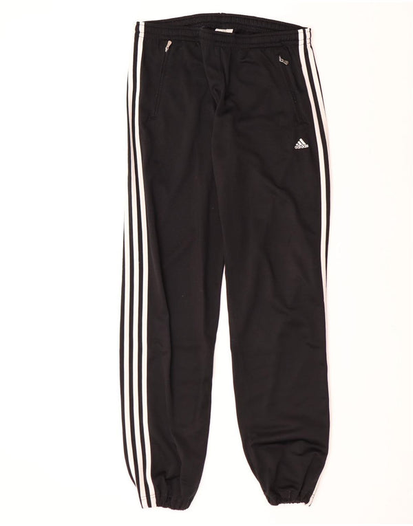 Adidas Ανδρική φόρμα παντελόνι Joggers UK 38/40 Μεσαίο Μαύρο Πολυεστέρα