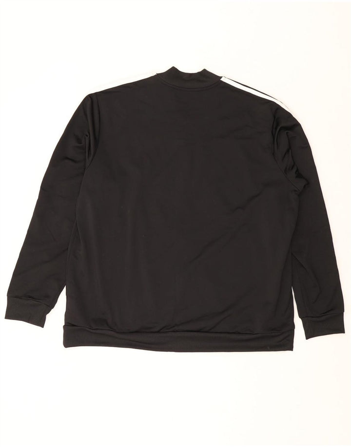 Γυναικεία αθλητική φόρμα Adidas Top Jacket UK 24/26 2XL Μαύρο Πολυεστέρας