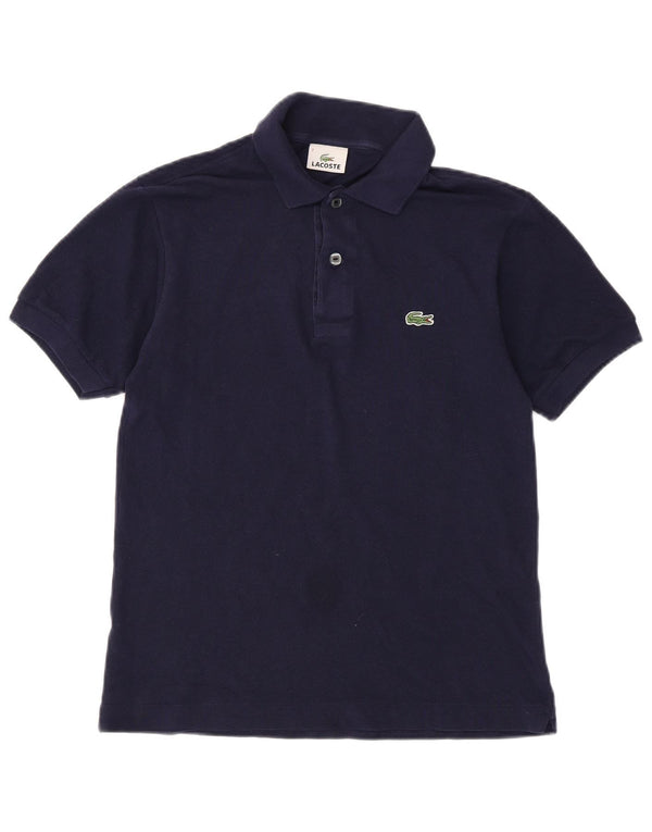 Ανδρικό πουκάμισο πόλο Lacoste Νούμερο 2 XS Navy Blue βαμβακερό