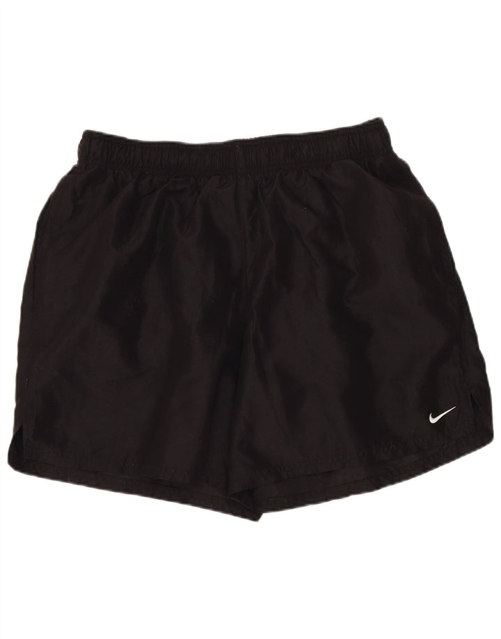 Γυναικείο αθλητικό σορτς Nike UK 14 μεγάλο μαύρο πολυεστέρα