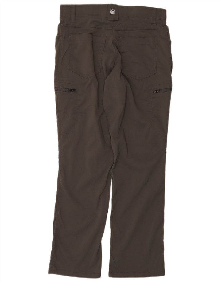 WRANGLER Γυναικείο ίσιο παντελόνι Cargo W32 L30 Γκρι νάιλον